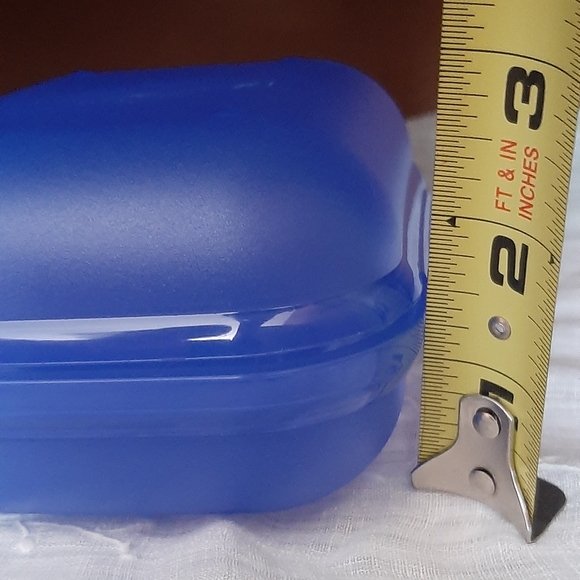 Tupperware Blue Mini Storage Box - Picture 5 of 10